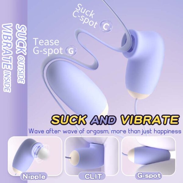 MagicBox C- Dual Headers Silicon Vibrator: Absorb and Vibrate - Image 4